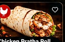 Chicken Pratha Roll